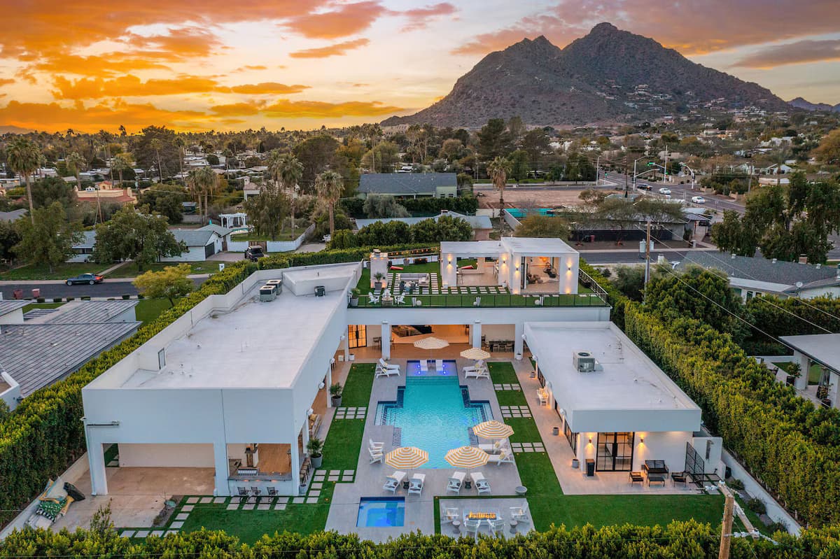 Luxury Airbnb interior